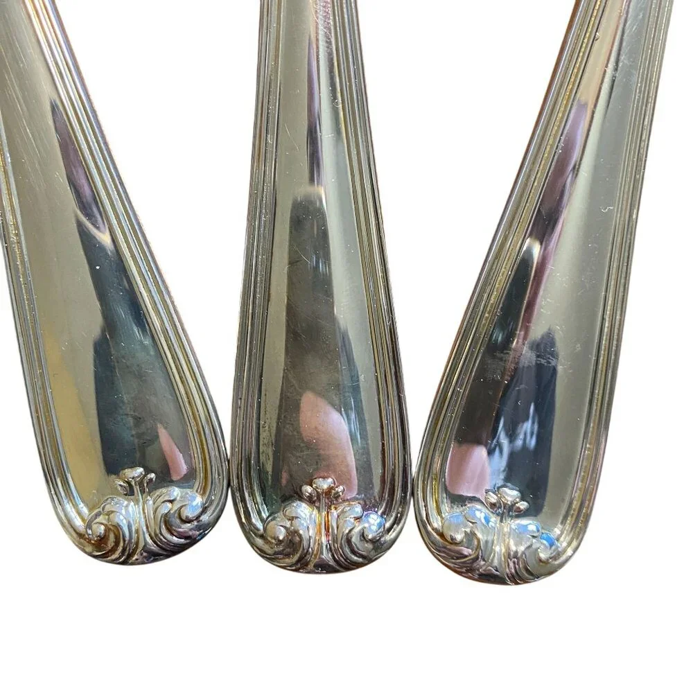 Gorham Heritage serving spoons 13